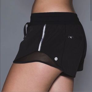 Lululemon Black Hotty Hot Shorts!